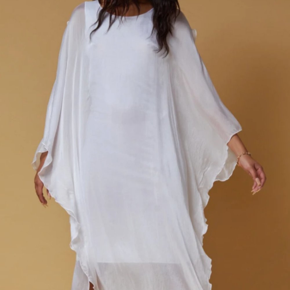Silk Flowy Dress